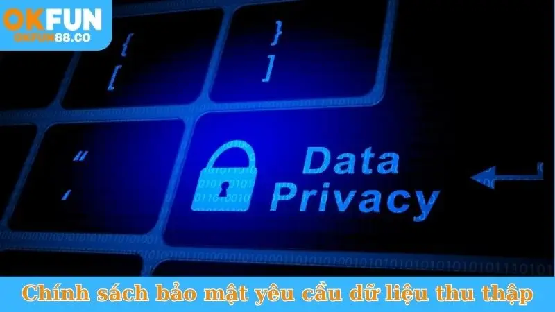 Chính sách bảo mật yêu cầu dữ liệu được thu thập
